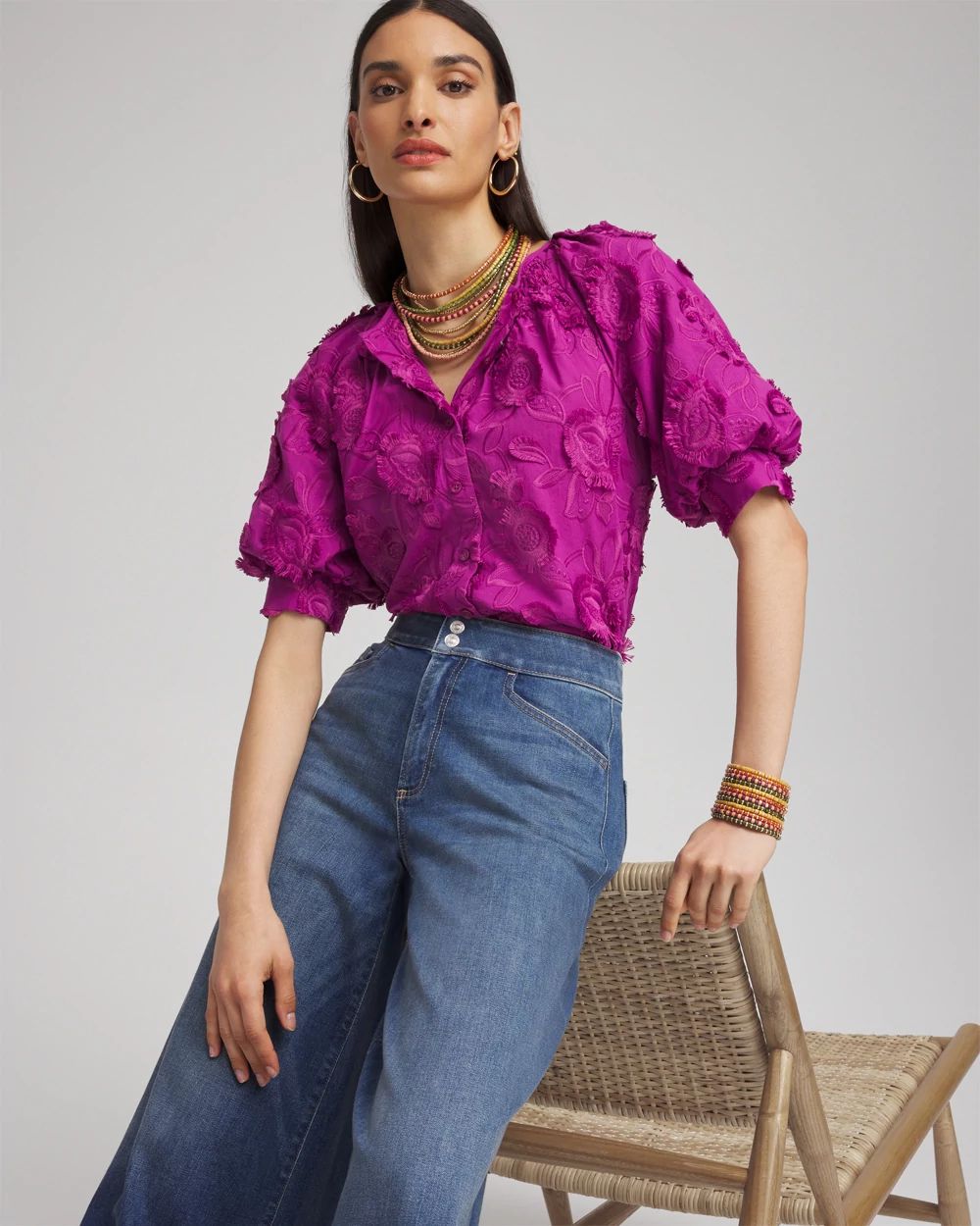 Embroidered Top | Chico's